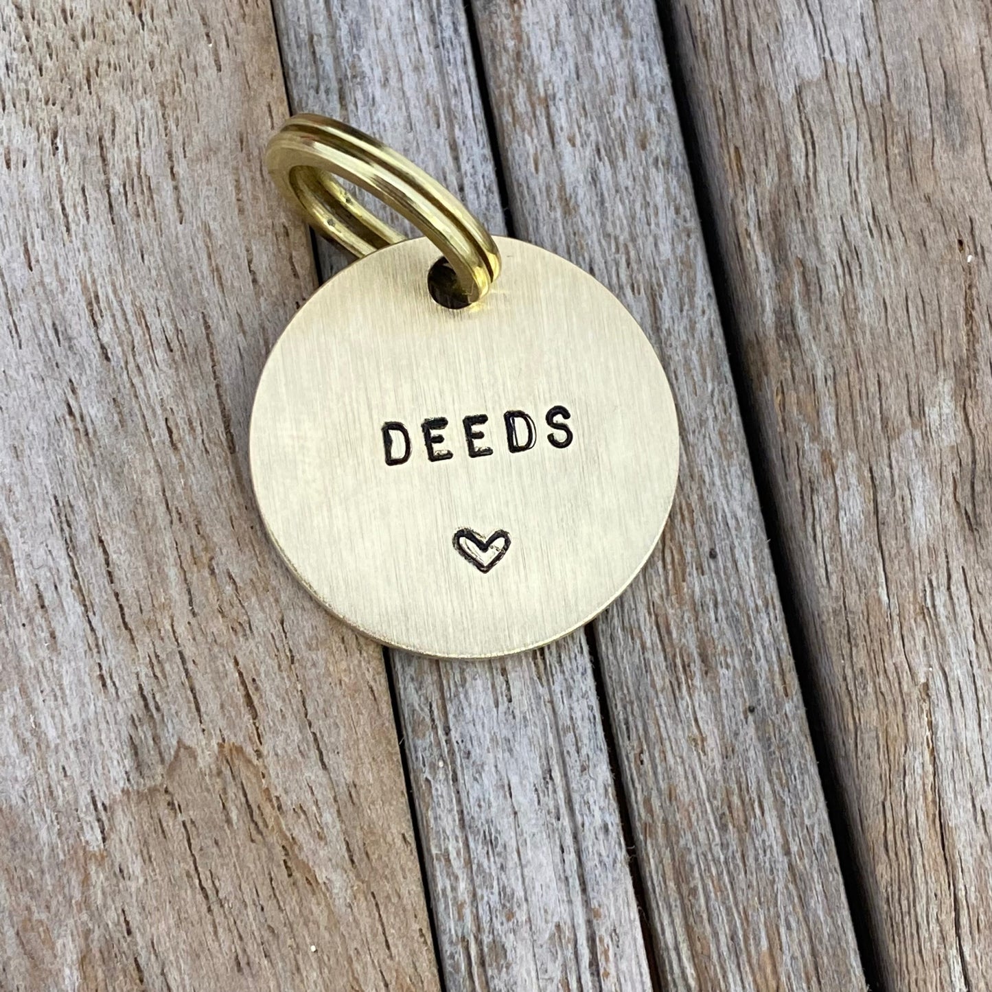 Dierenpenning met Hart ontwerp❤️