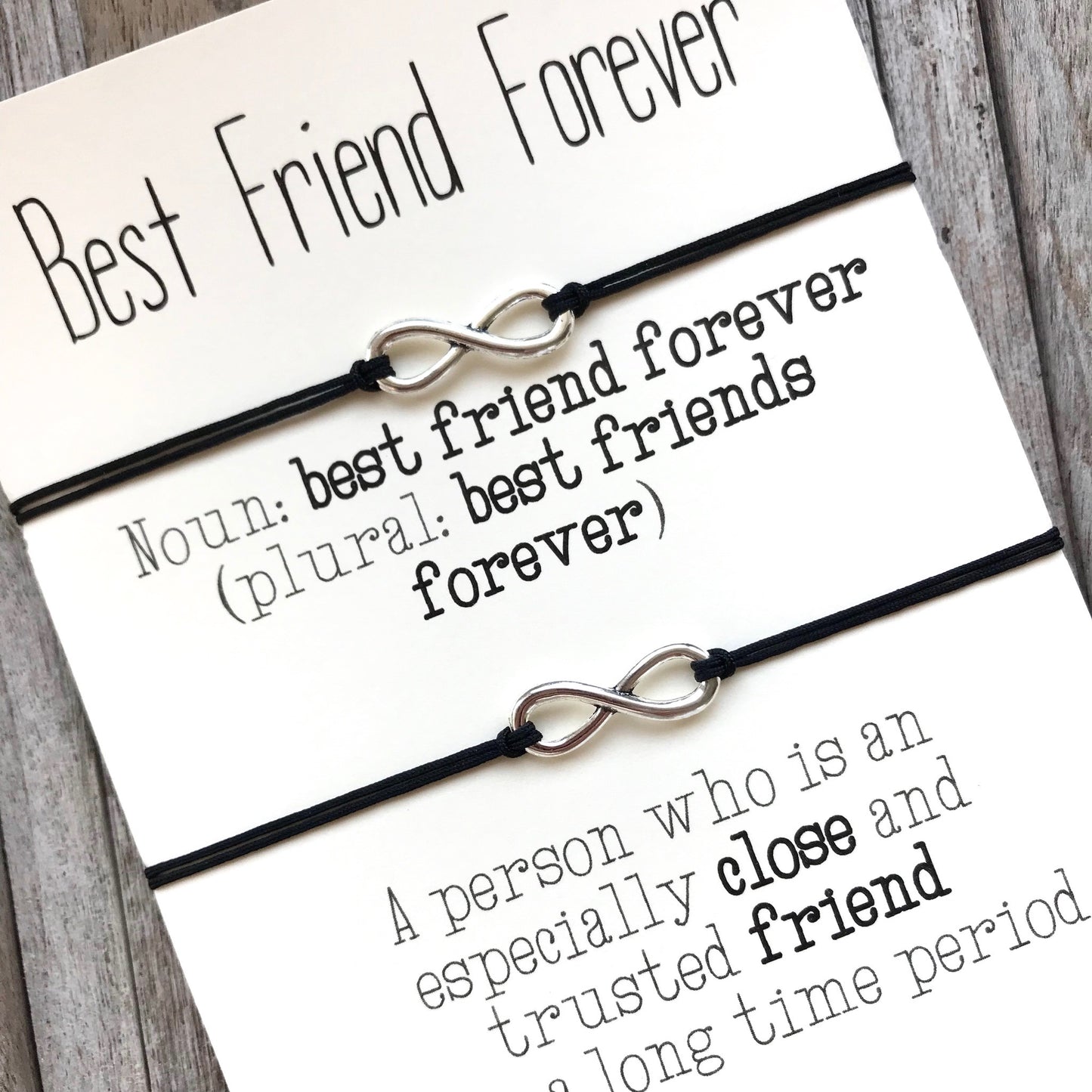 Matching best friends bracelets