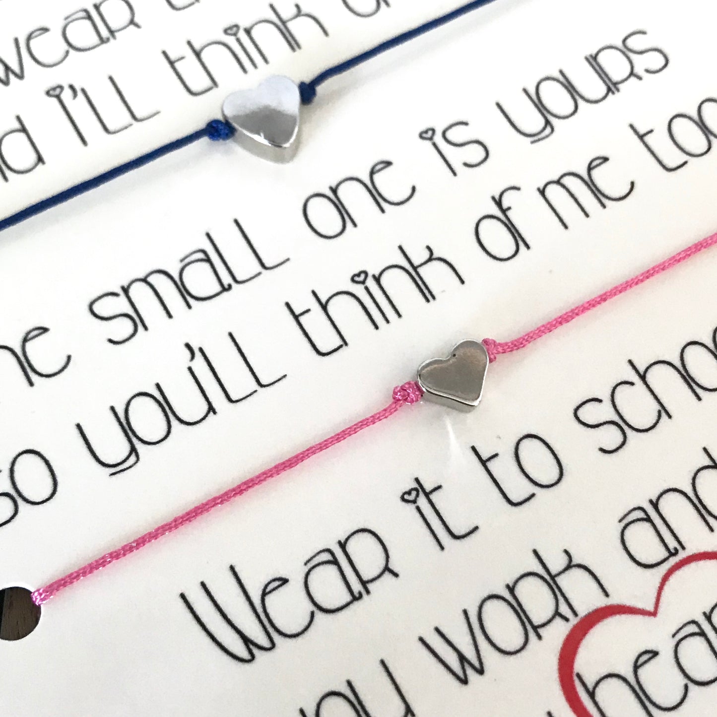 Mommy and me Back to school bracelet set for 2