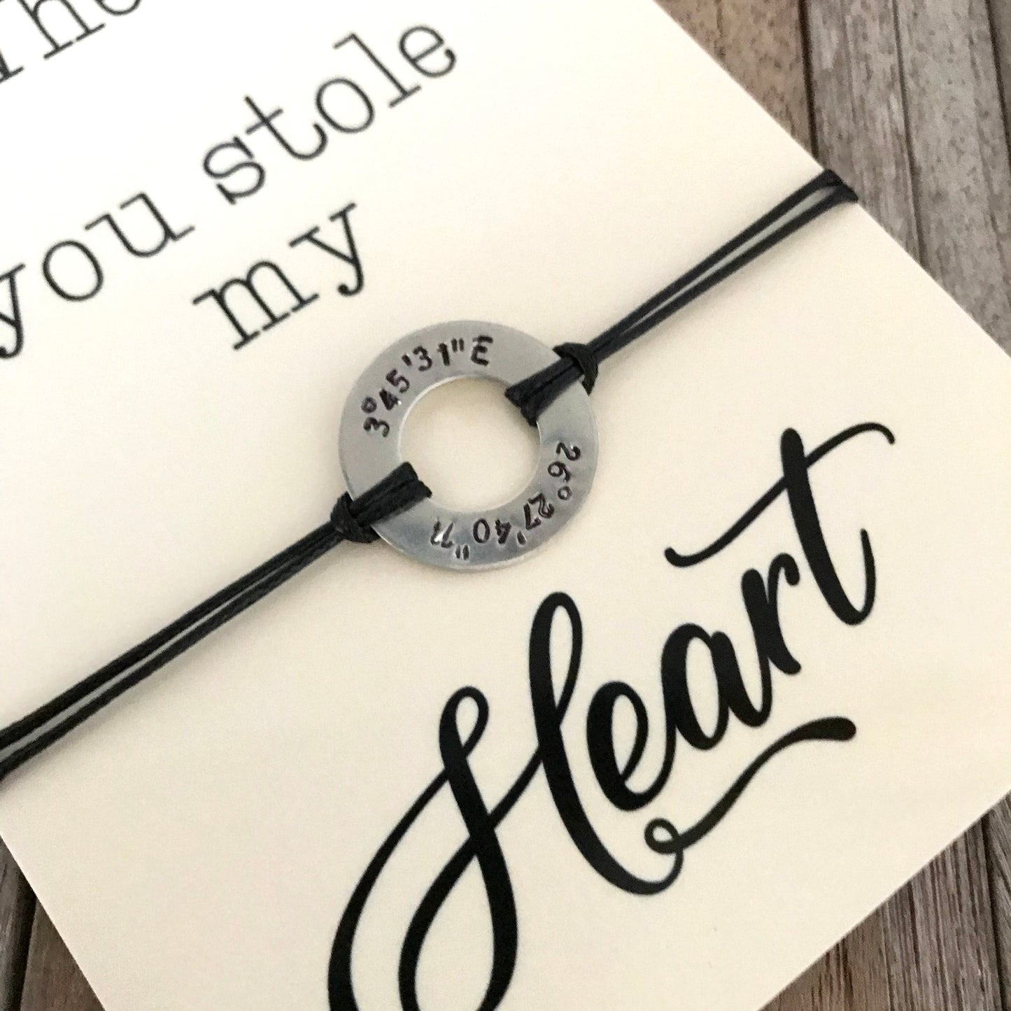 Lengtegraad Latitude armband
