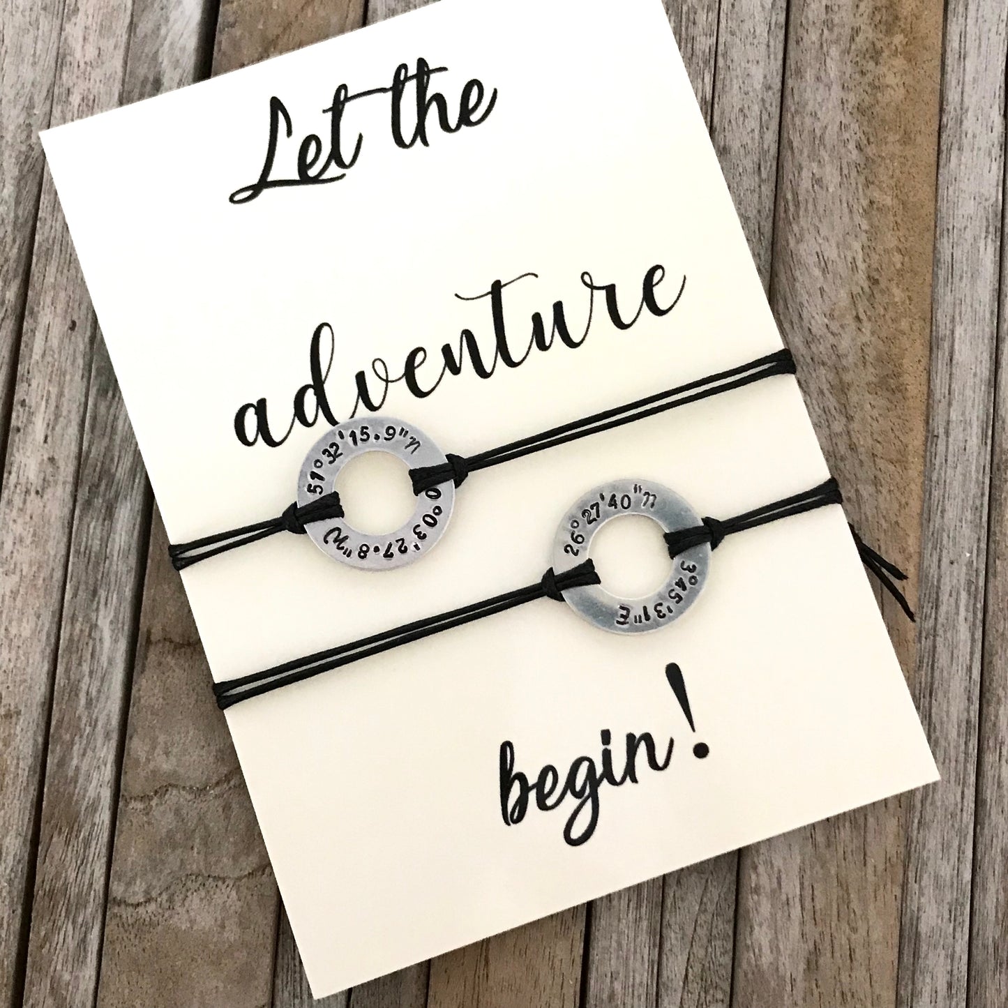 Wanderlust avonturenarmband cadeauset van 2