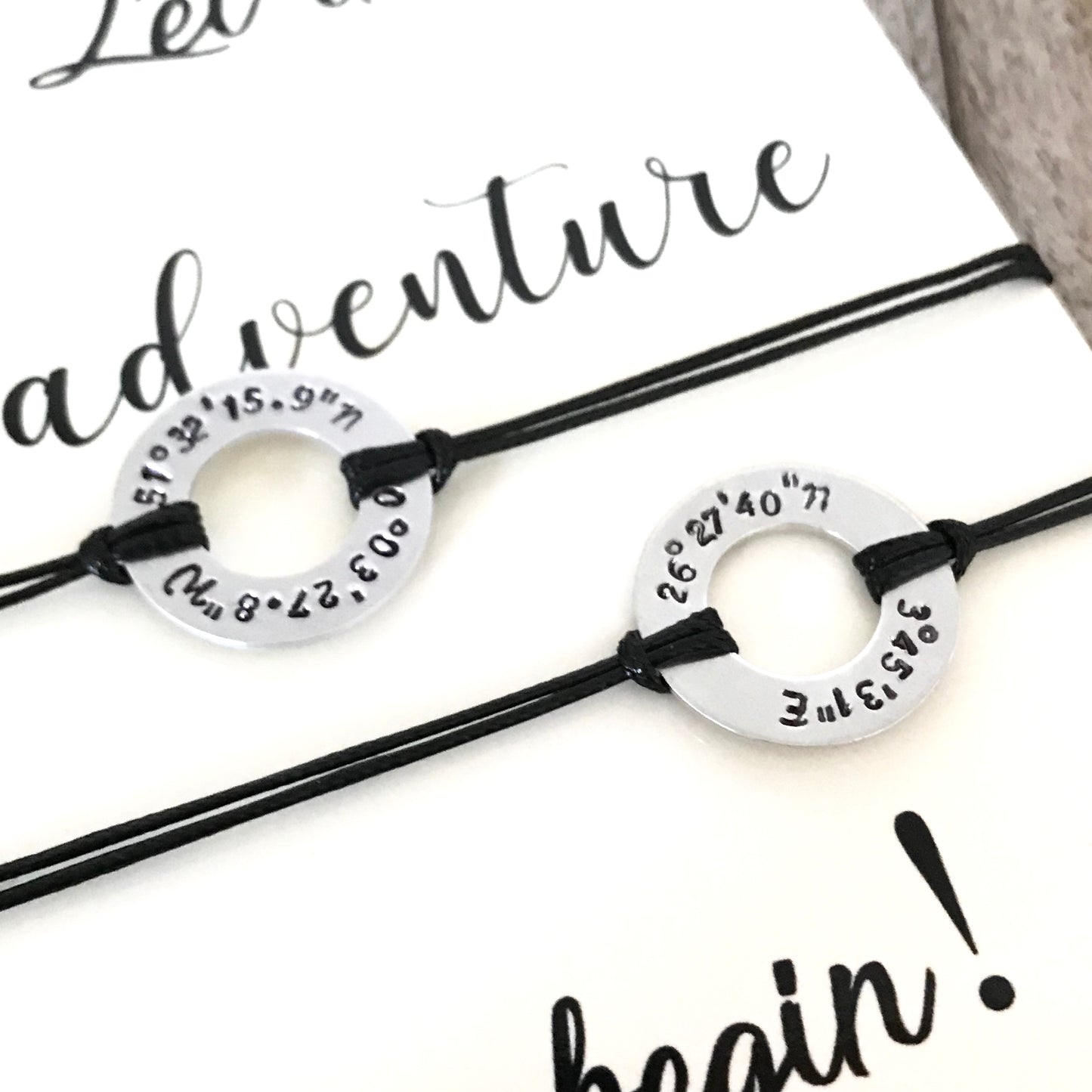 Wanderlust avonturenarmband cadeauset van 2