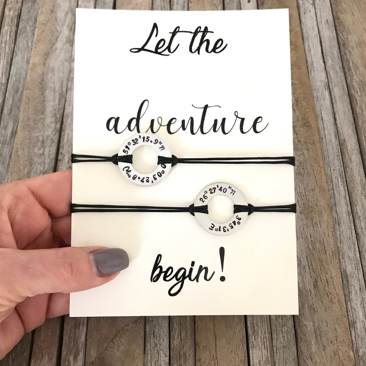 Wanderlust avonturenarmband cadeauset van 2