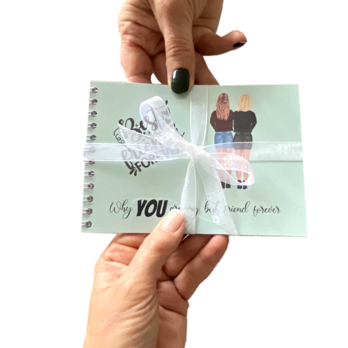 Set van 2 vriendschapsarmbanden in vriendschapsboekdagboek
