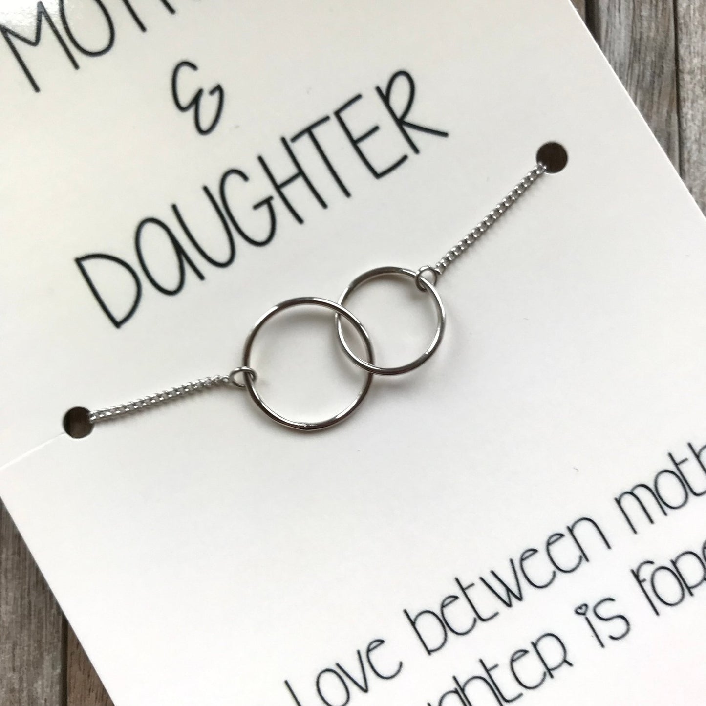 Moeder dochter ketting