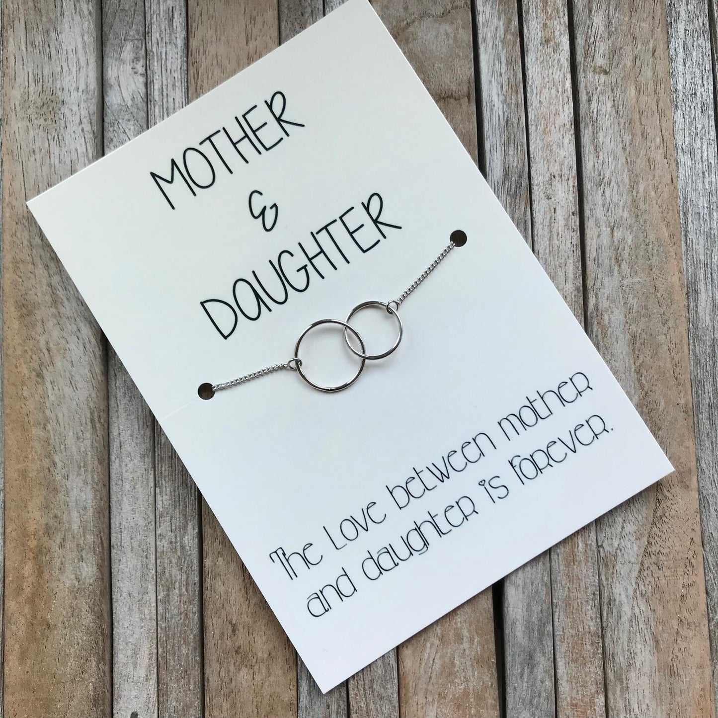 Moeder dochter ketting