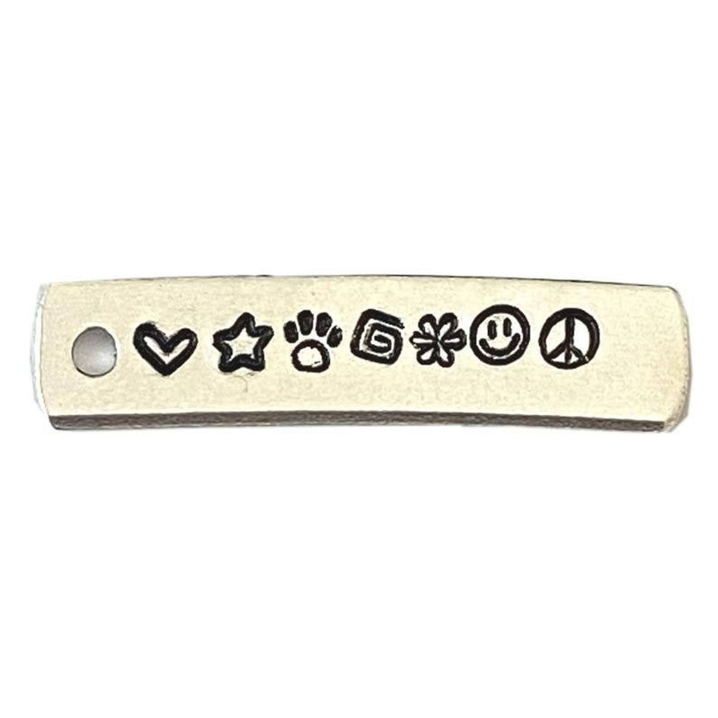 Aangepaste verpleegster cadeau, stethoscoop ID naamplaatje met aangepaste geboortesteen charme, hand gestempelde stethoscoop charme, verpleegkundige verjaardagscadeau, RN Tag, RN gif