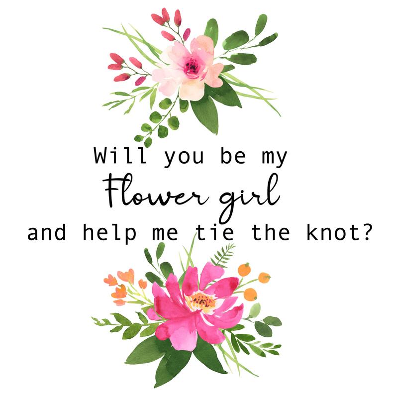Flower Girl Bracelet, Tie the Knot Bracelet, Personalised Initial Bridesmaid Gift, Bridesmaid Proposal Gift, Knot Bracelet, Flower girl