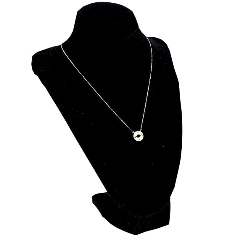 Afstudeercadeau ketting voor meisjes, 2021 afstuderen, kompas sieraden, College High School Grad Elementary School, Senior afstuderen, kompas