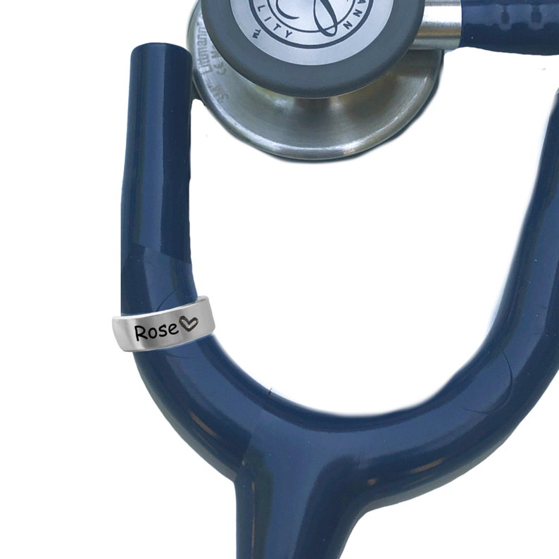 Steth ID tag, Personalized Nurse Gift, Stethoscope Charm, Stethoscope Name tag, gift for Doctor, Medical Student Gift, RN Tag, RN giftt
