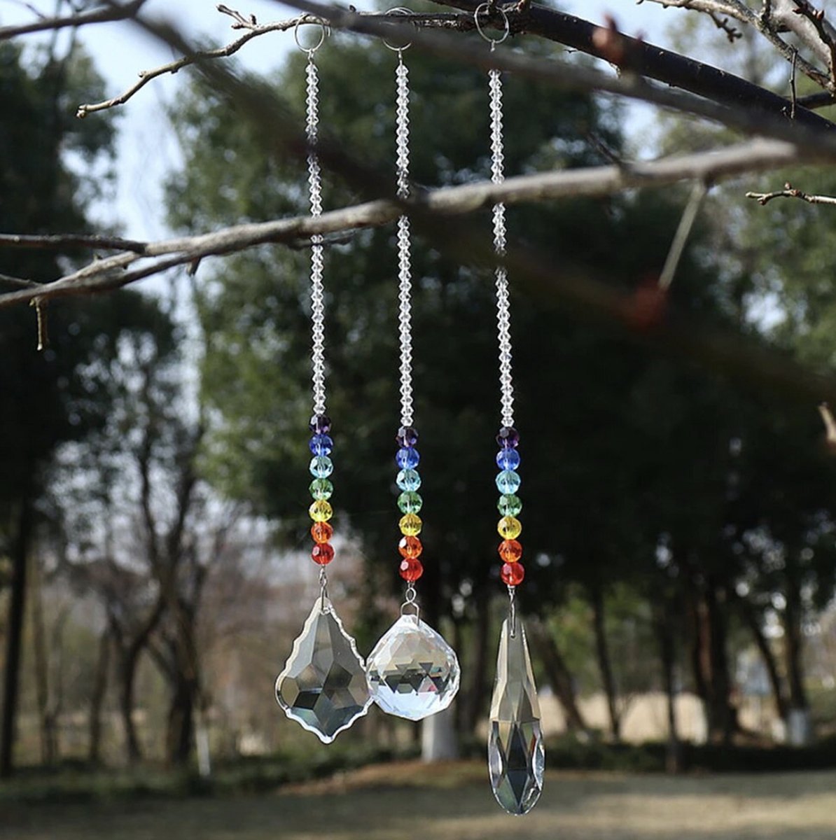 Hond of kat verlies Regenboog Brug, Kristal Zonnevanger, Sun Catcher, Aandenken verlies huisdier, Pet Loss Memorial Gift, Dog Memorial Gift, hond/kat/huisdier herinnering, Auto spiegel Hanger