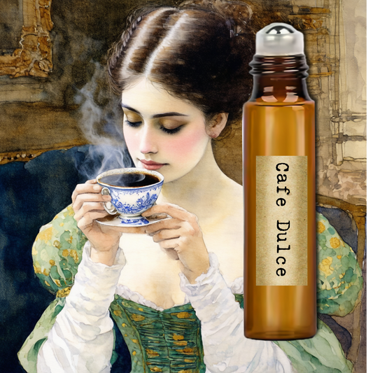 Roller ball Coffee Dulce Perfume Oil Caramel Gourmand fragrance perfume, Super long lasting sweet gourmand, coffee lover, Try before buy