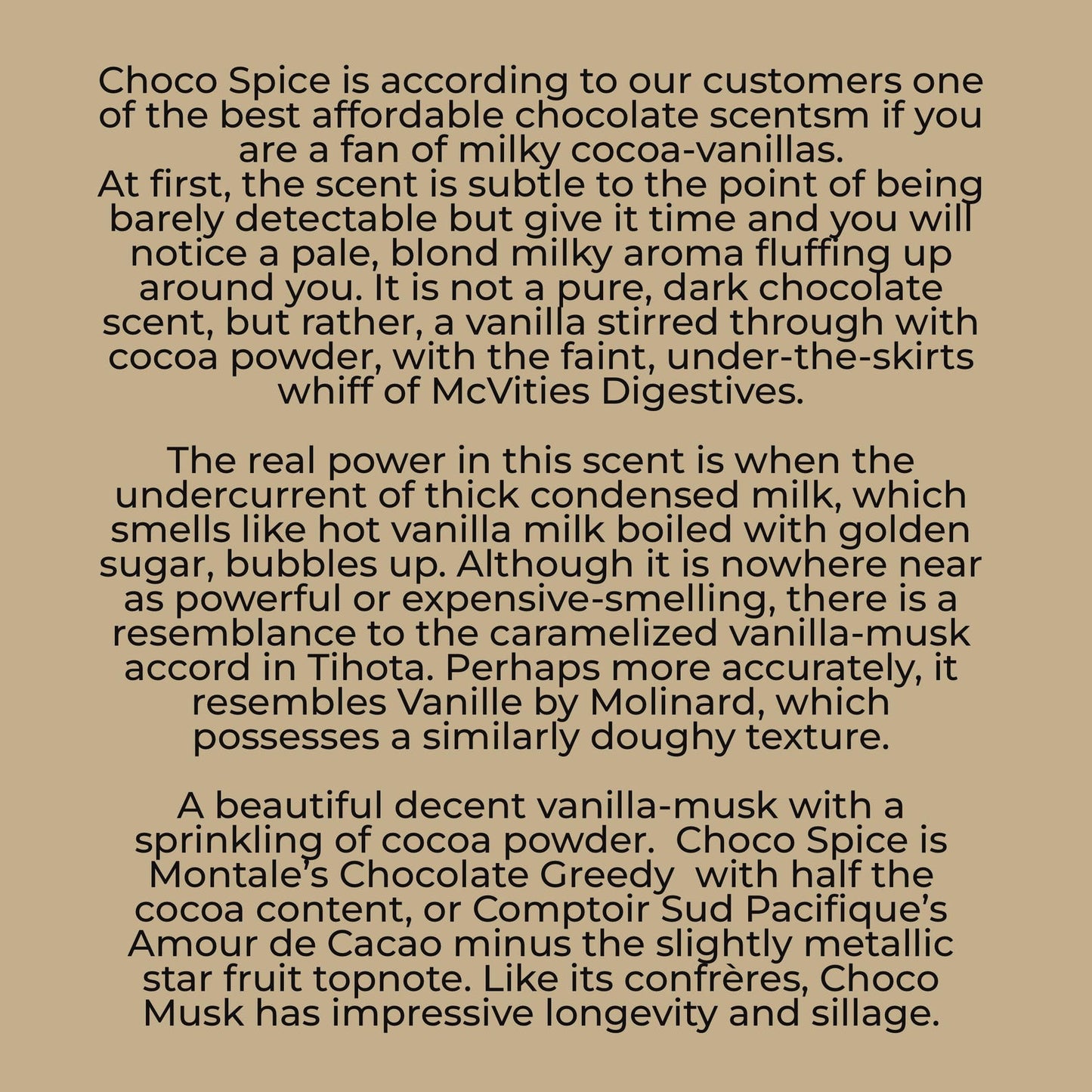 Chocolate Roll On Perfume Oil, Choco Cacao Cinnamon Vanilla Perfume Gourmand Sweet Fragrance sample hand crafted scents Fall Winter perfume