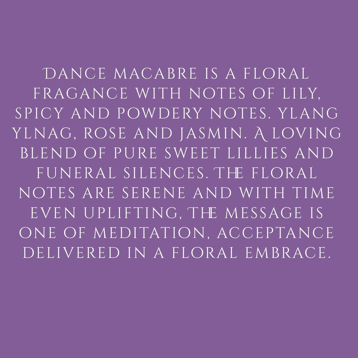 Dance Macabre Roll on Perfume Oil– Floral Gothic White Floral Fragrance | Handcrafted Artisanal Perfume Lilies, Jasmin, Ylang Ylang & Rose