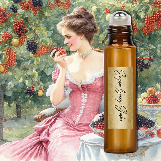 Sugar Berry Shake Perfume Fragrance Oils Roll on Vanilla Blackberry Blue Berry Sweet Creamy Musk Fruity Perfume Sample, Sweet Fragrance Samples